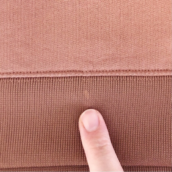 Acne Studios Bird Fl Cropped Sweatshirt Pink XS - Picture 9 of 15